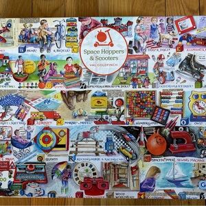 Gibson 1000 pc Space Hoppers & Scooters Puzzle!🧩
